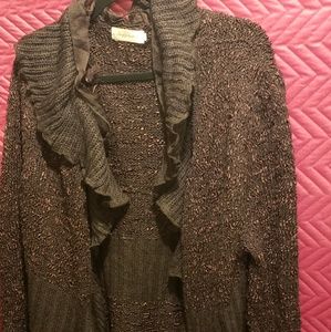 Beautiful deep purple sweater